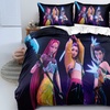 Image 8: KPop Demon Hunters Inspired Bedding Set