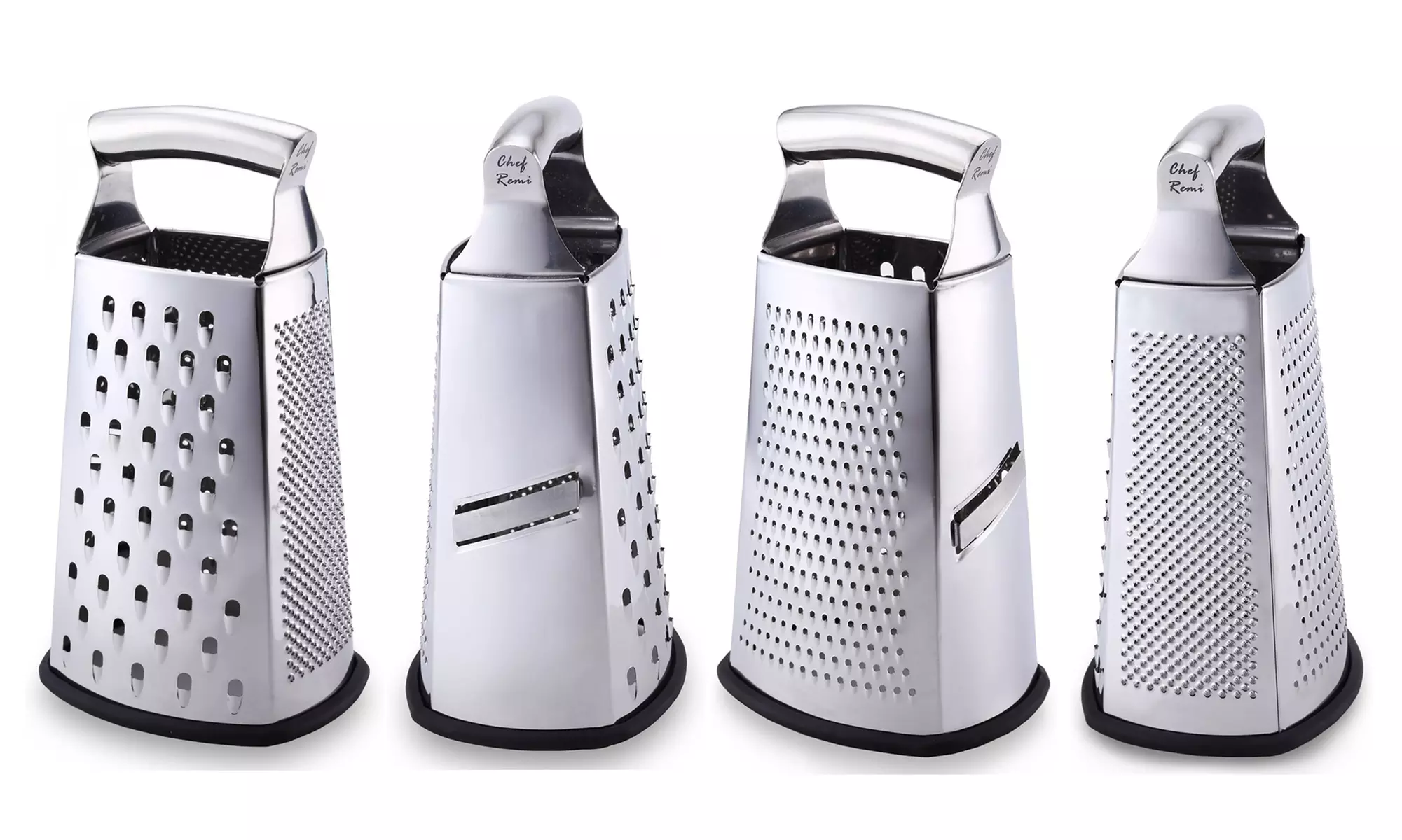 Four Sided Multi-Functional Stainless Steel Box Grater - Primary Image