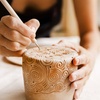 Image 1: 23% Off BYOB Pottery Class at Color Cocktail Factory