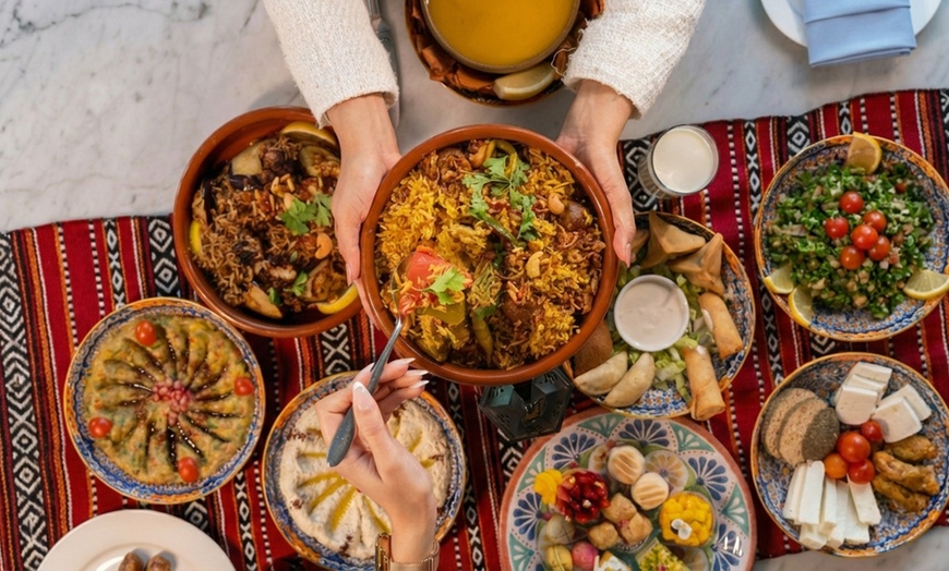 Image 3:  Dine Under Elegant with Premium Ramadan Iftar Buffet with Drinks 