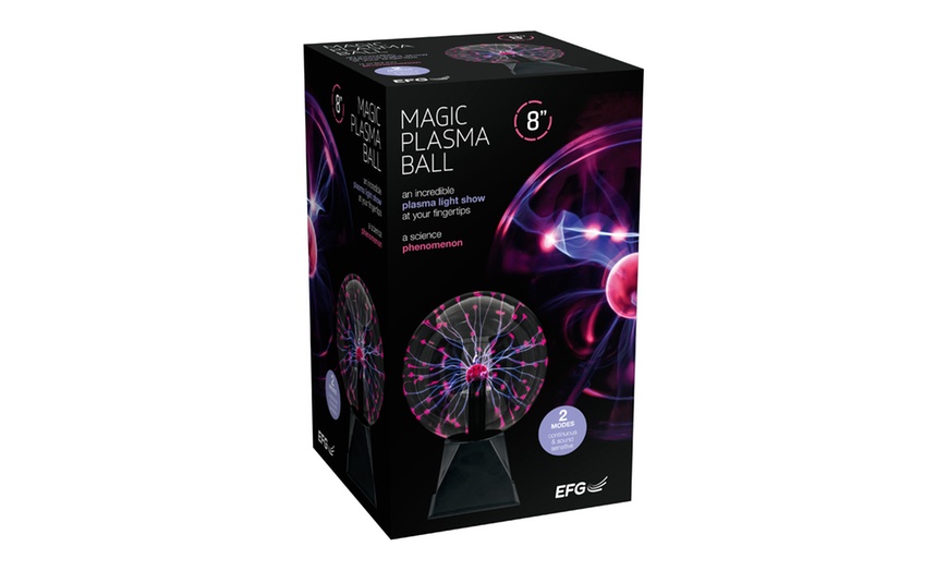 Image 3: 8'' Magic Plasma Ball