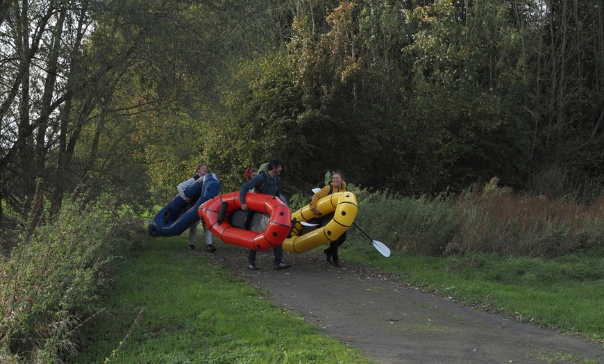 Image 2: Glissez au cœur de la nature : la forêt brabançonne en packraft
