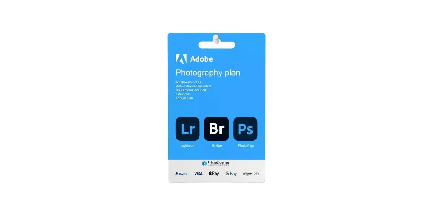 Adobe Photography Plan 1TB (Photoshop + Lightroom) – 1 or 3 Months - Primary Image