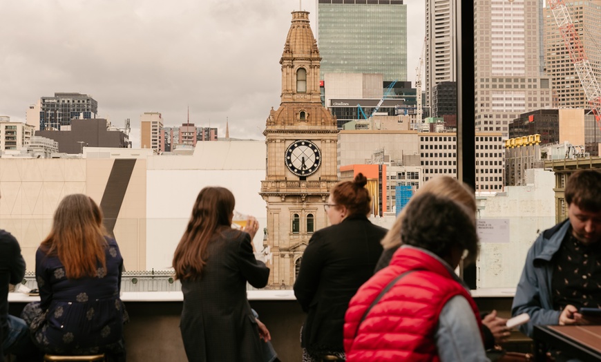 Image 10:  Beer and Wine at The Stolen Gem Rooftop Bar