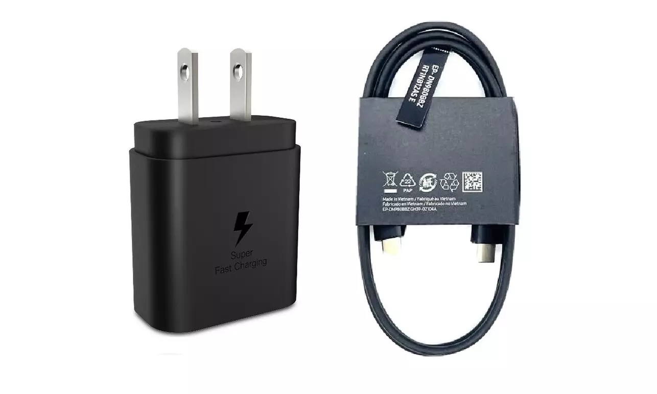 25W Super Fast Charger for Samsung USB-C Devices