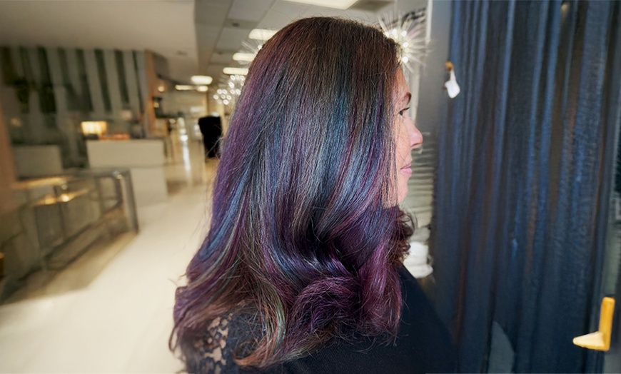 Image 12: Haircut + Condition & Blowdry + Color Options