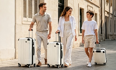KONO Kono Corner Detail Suitcases,Grey,19inch,One