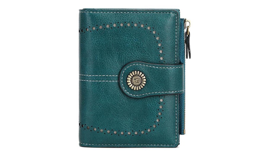 Image 9: RFID-Blocking Wallet for Women 