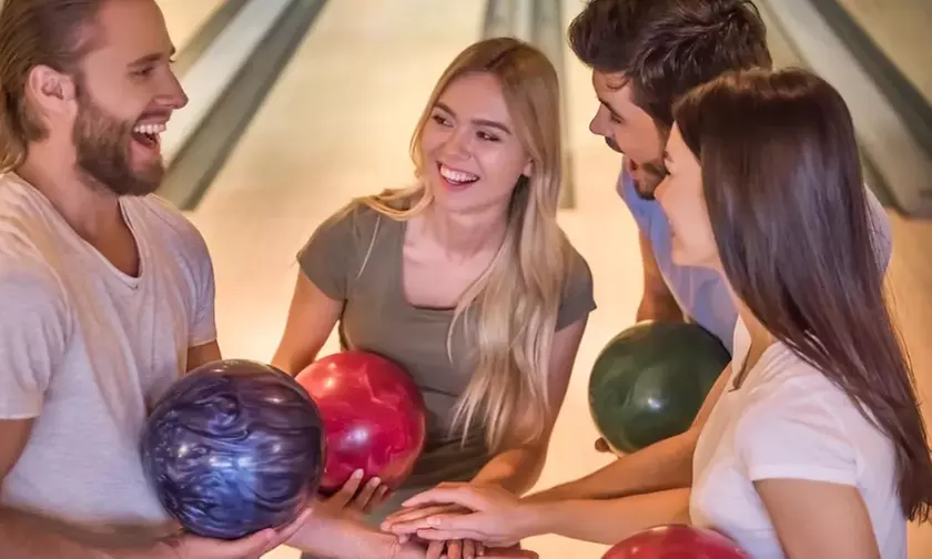Family Bowling & Meal Package for 4 –1 Game Each + Meal, Chips & Drink