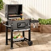 Image 18: Charcoal BBQ Grill with a Trolley in Various Sizes