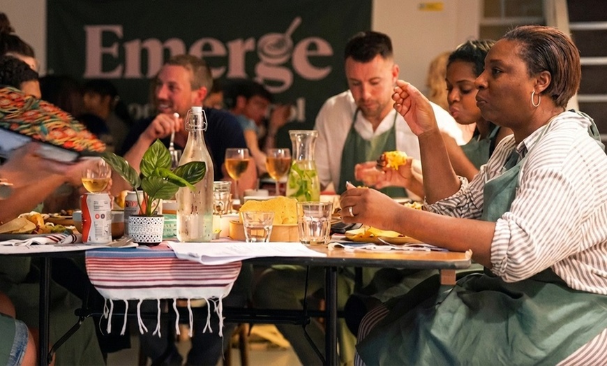 Image 2: Choice of Cookery Class w/ Drinks: For 1 or 2 or For up to 16(Private)