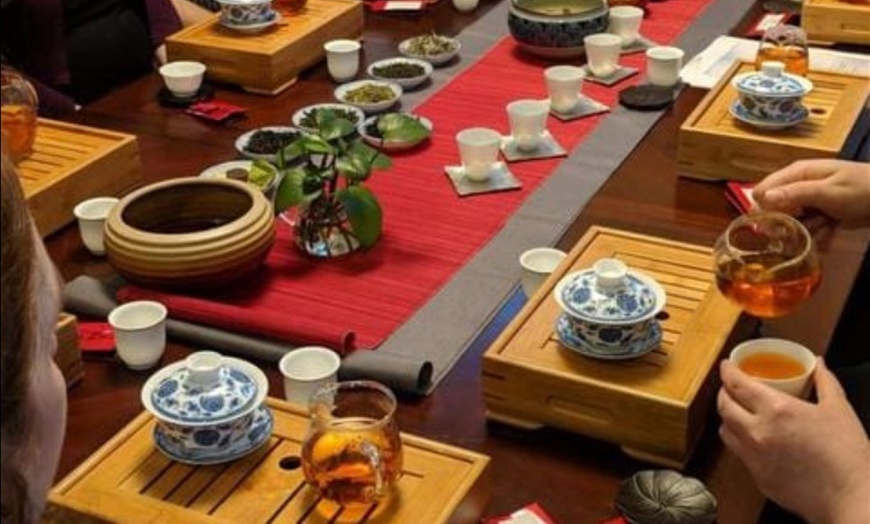 Image 4: One 90-Minute Tea Meditation with Zither or Crystal Bowl for 1 or 2 