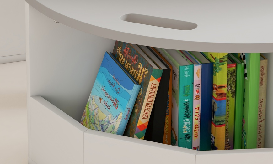 Image 6: AIYAPLAY 5-Piece Kids Table and Chairs Set