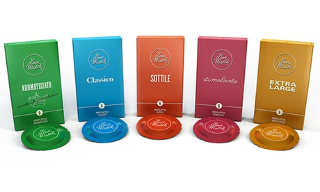 Fino a 144 preservativi Love Match disponibili in 5 modelli