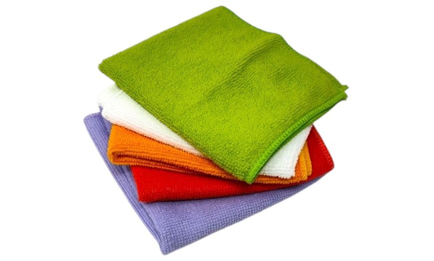 Image 2: Bayetas de microfibra ultraabsorbente y de secado rápido