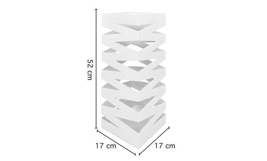 Image 32: Portaombrello in metallo moderno