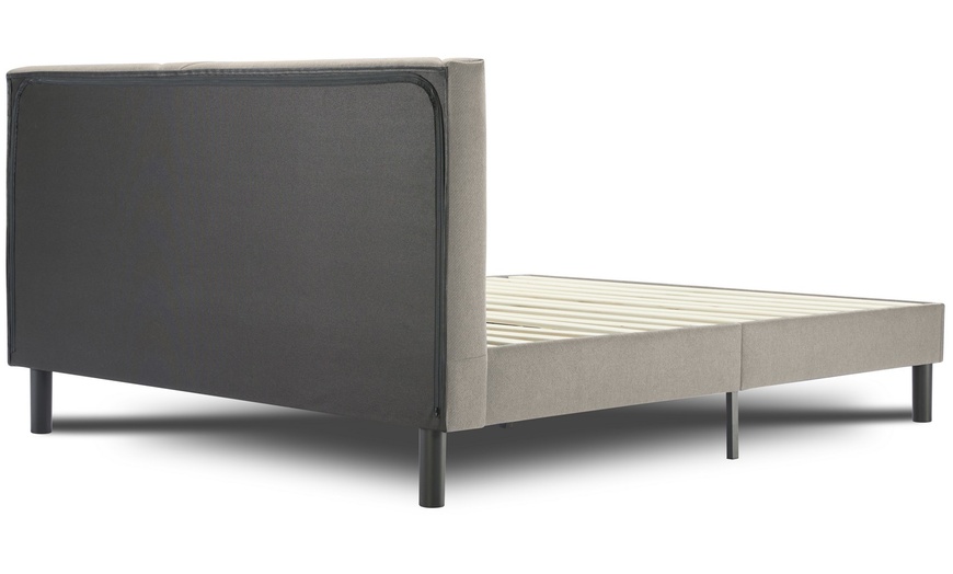 Image 25: Lit en tissu "Ric"