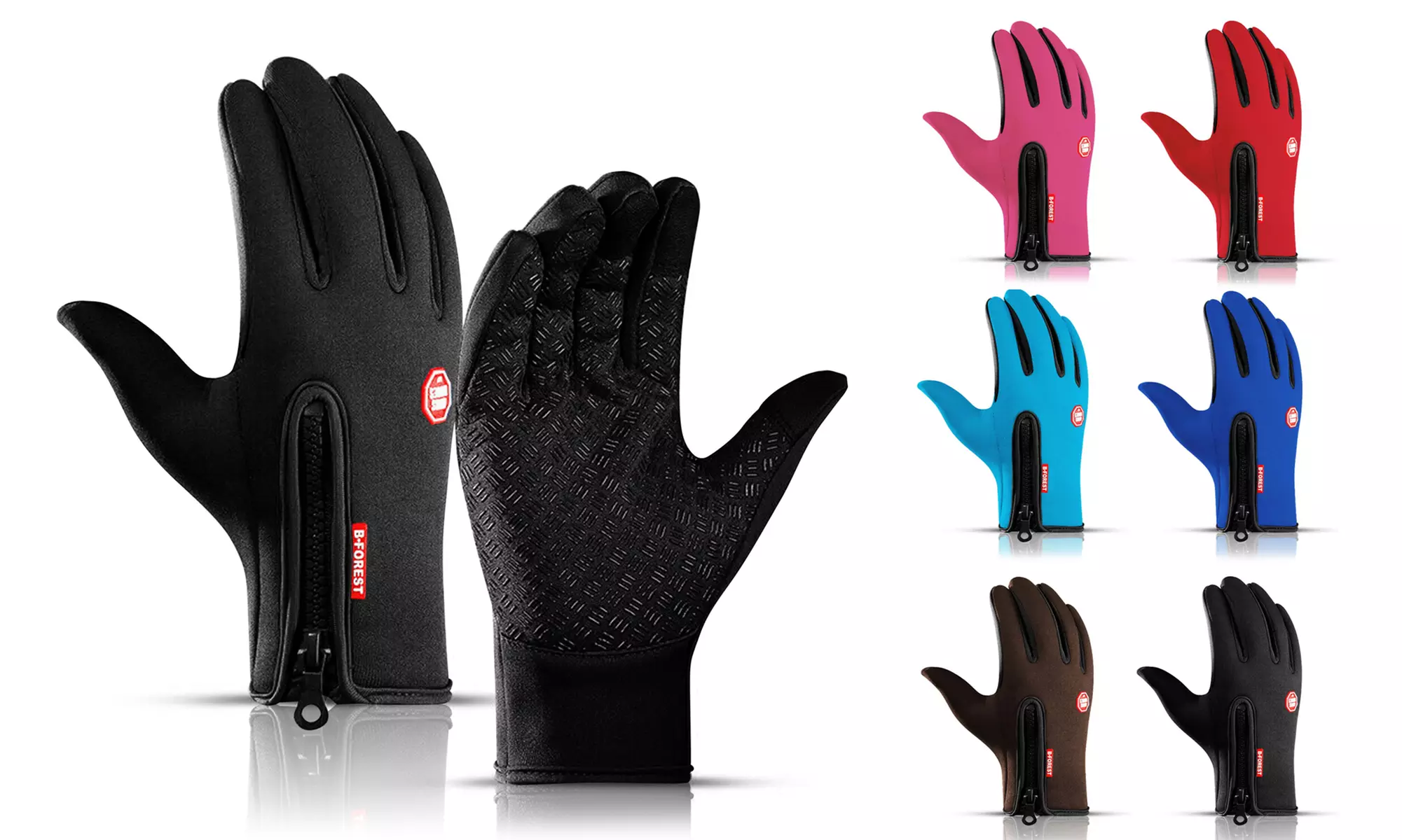 Winter Touchscreen Waterproof Neoprene Gloves -Multiple Colors Available