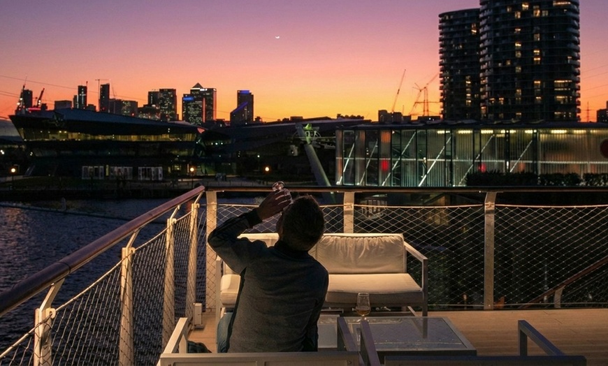 Image 13: London: Waterfront Floating Hotel Stay for 2
