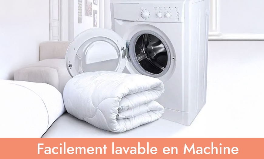 Image 3: Surmatelas Confort 100 % microfibre imperméable, Sampur