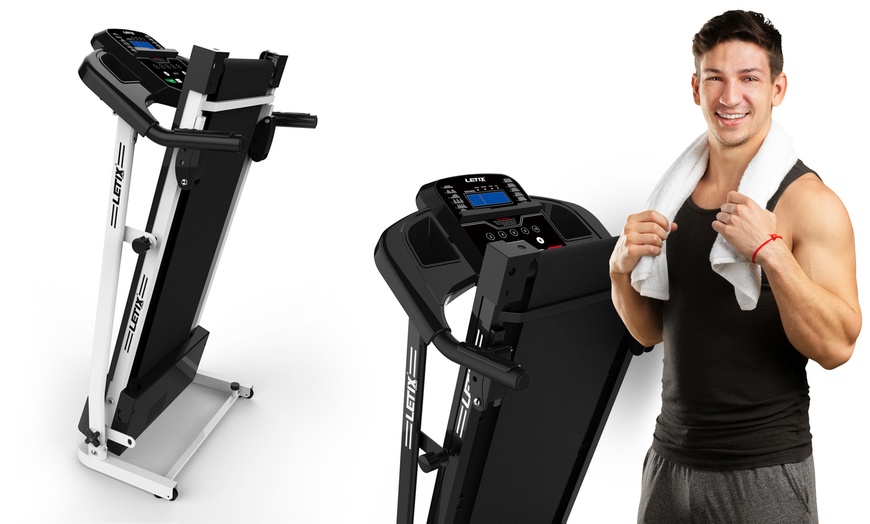 Image 2: Letix Laufband SpeedrunnerPro mit LCD-Display &  Herzfrequenzmesser