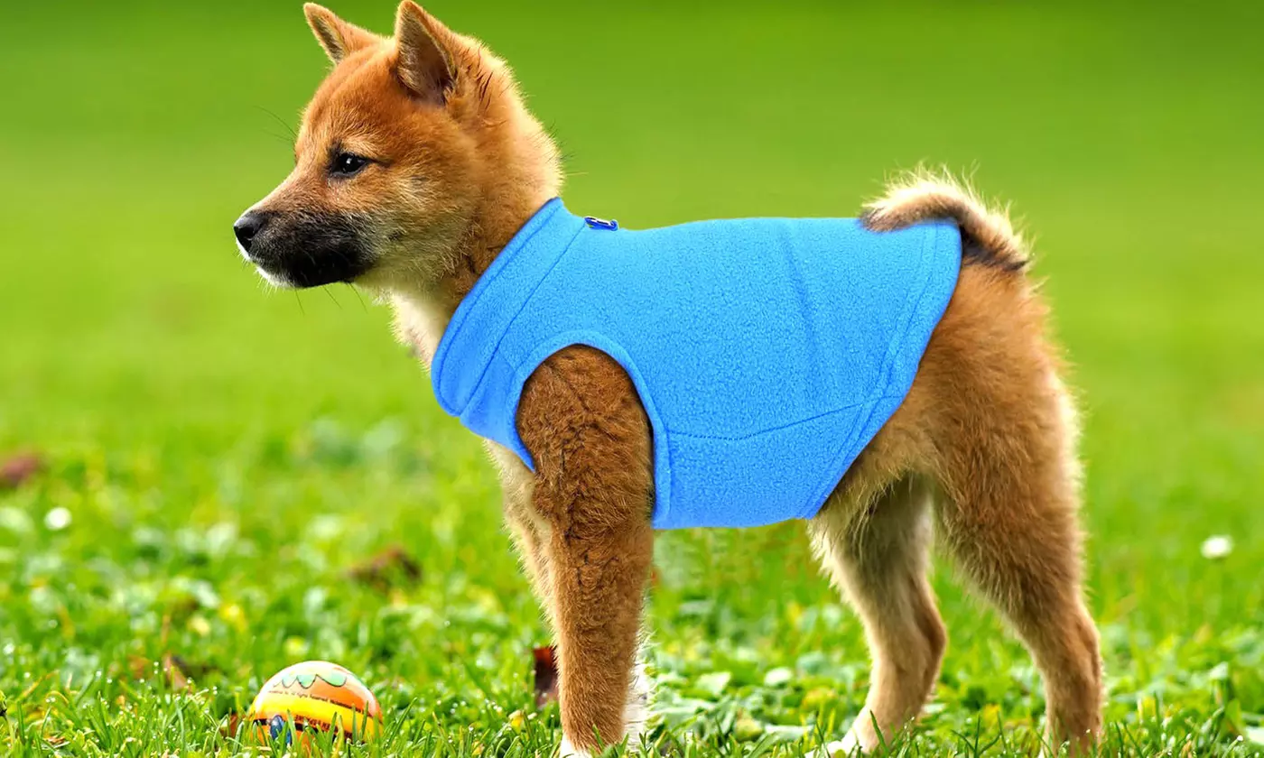Pet Winter Warm Pullover Fleece Dog Jacket Sweaters Coat