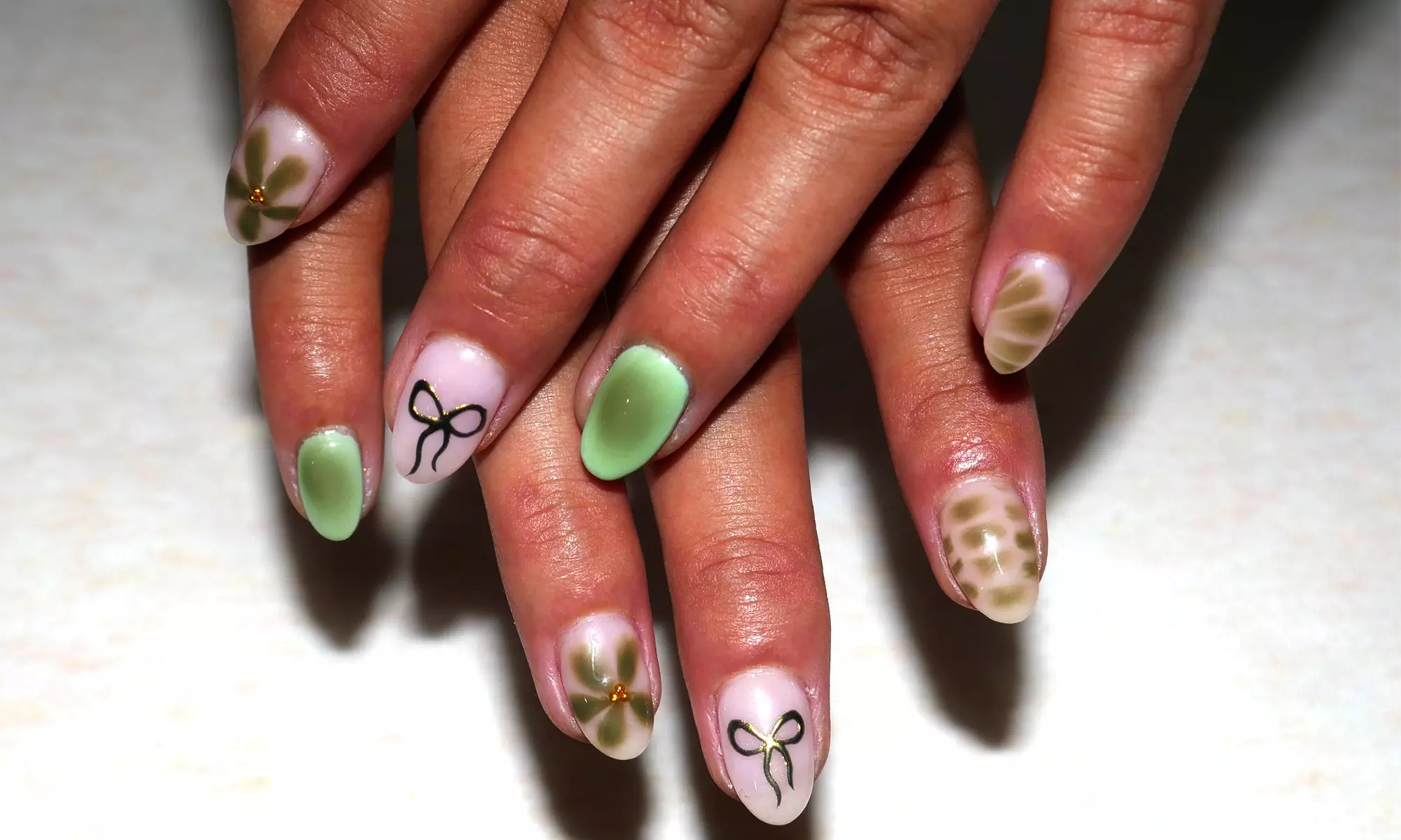 Gel-X Full Set with Nail Art or Deluxe & Pampered Steam Pedicures