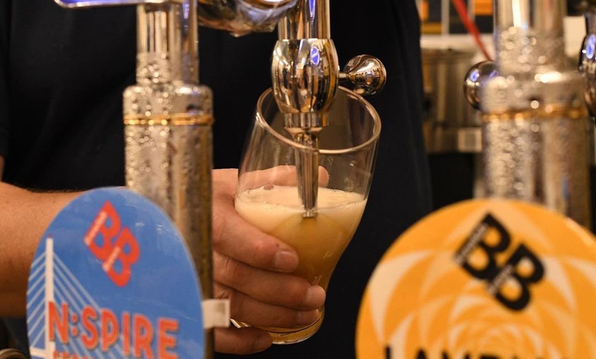 Image 4: Brewery Tour with Beer & Cheese Pairing for 1, 2, or 4 Guests