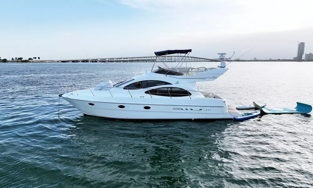 Set Sail with a 48-Foot Yacht Rental for Three, Four, or Six Hours