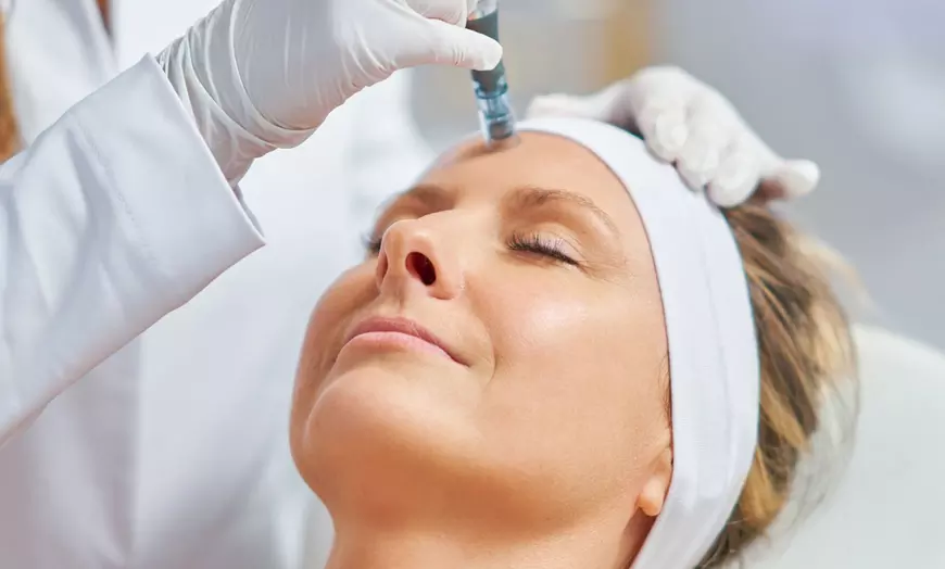 Image 8: Exosomas con dermapen en rostro completo