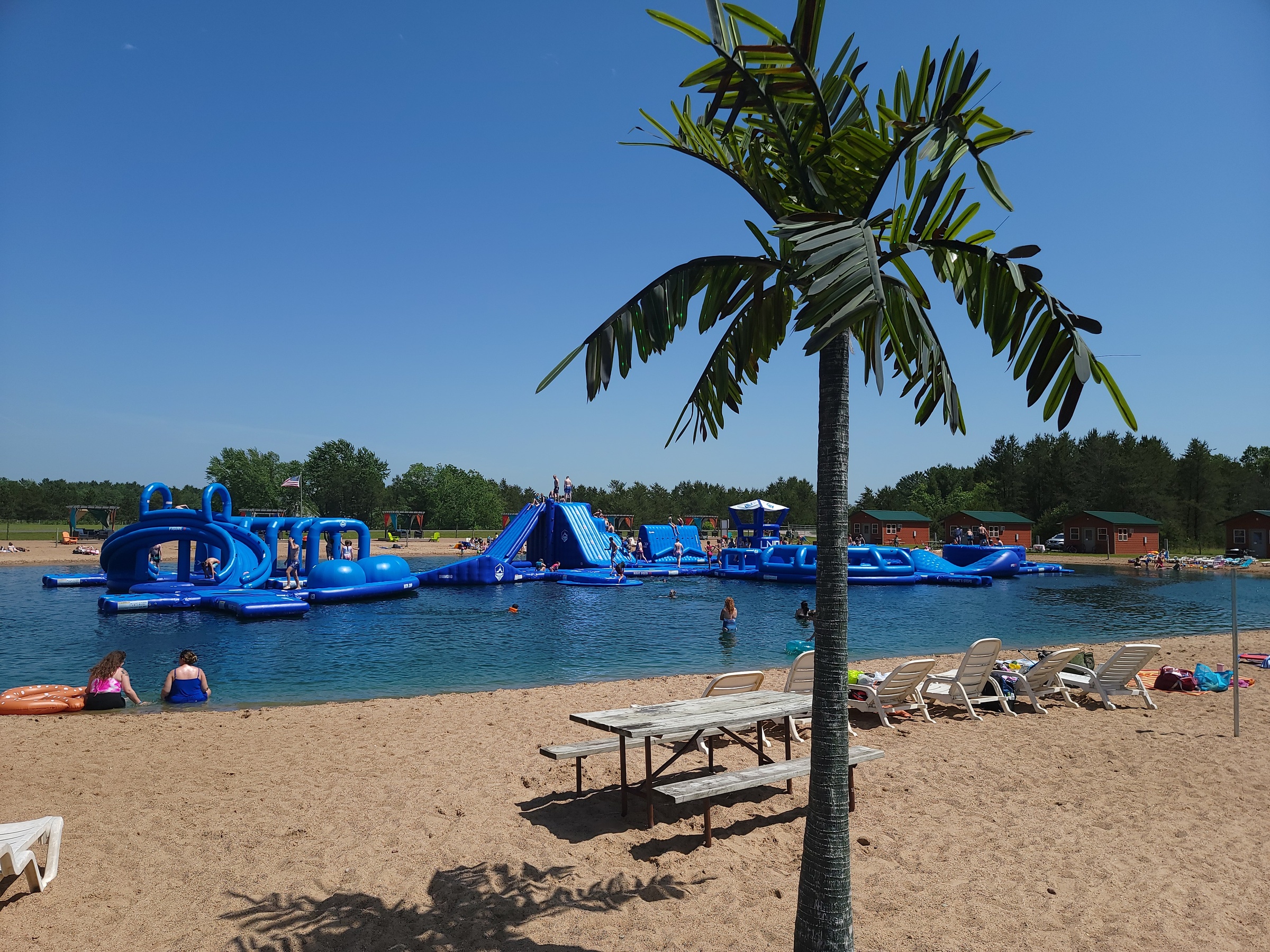 Swimming Pond Day Pass for Weekday or Weekend for 1, 2, or 4 People