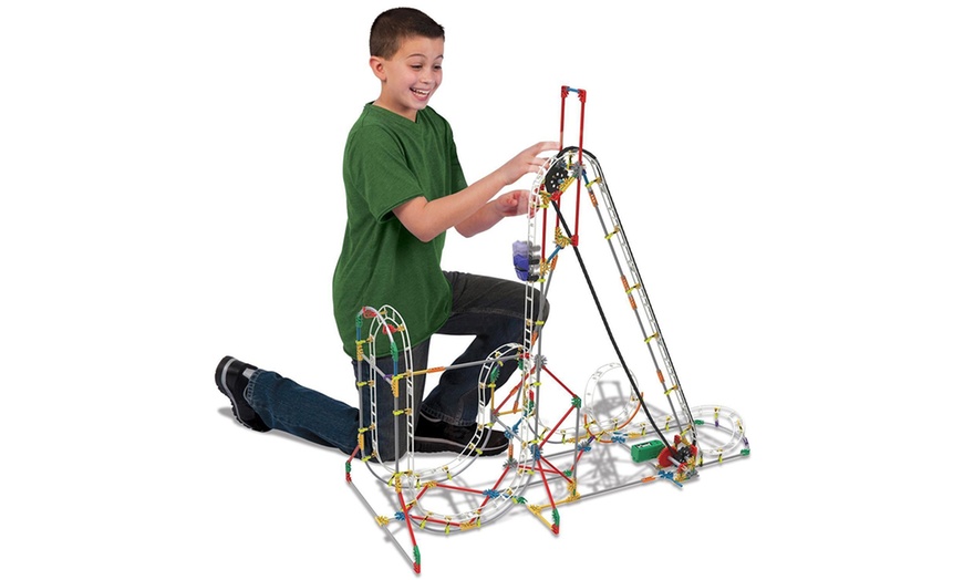 Image 1: K'Nex Blizzard Roller Coaster