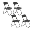 Image 9: Foldable Plastic Table and Chair Set Collection
