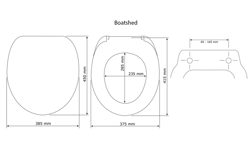 Image 25: Duroplast toiletbril met print