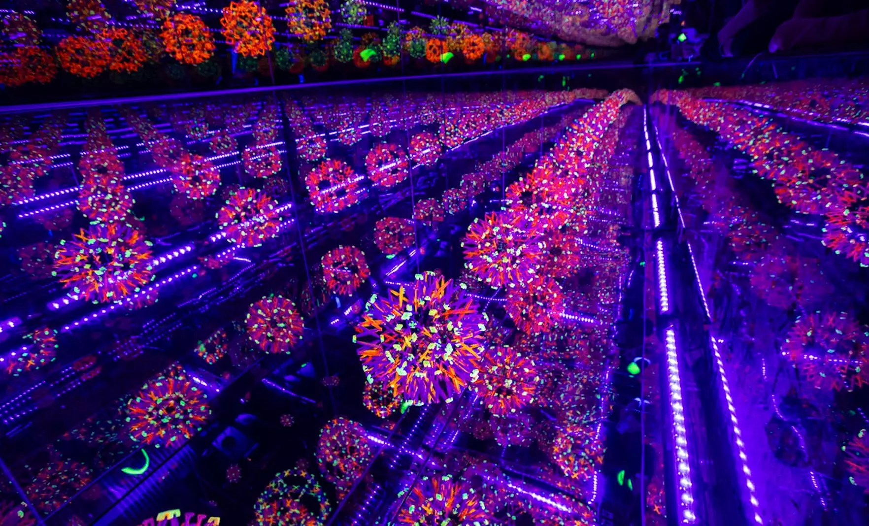 Wink World at AREA15 – Multi-Sensory Infinity Rooms