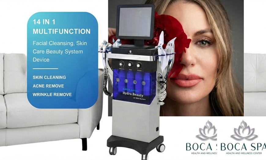 Image 4: One or Three Pack of Hydra Facial & Red Light - Dermaplaning Optional
