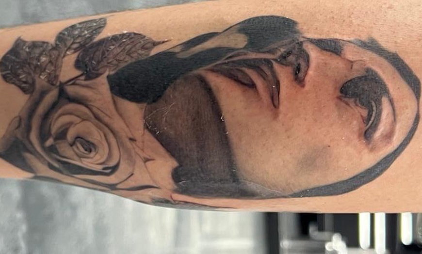 Image 7: Half Day or Full Day Tattoo Sessions for Custom Designs