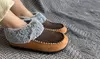 VONMAY Womens Suede Bootie Slippers Furry Plush Boots House Shoes Indoor Outdoor