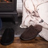 Image 1: Redfoot Men's Sheepskin Mule Slippers