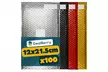 DealBerry 100 Assorted Metallic Bubble Mailers - Image 2