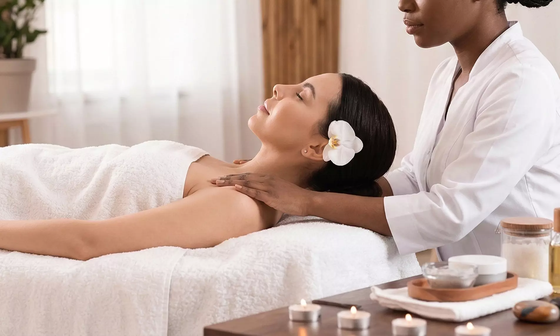 One or Two 55-Minutes Therapeutic Massage Sessions with Add-ons