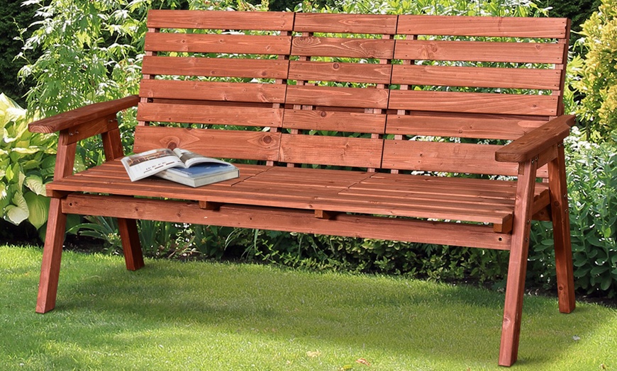 Image 1: Outsunny Convertible Bench