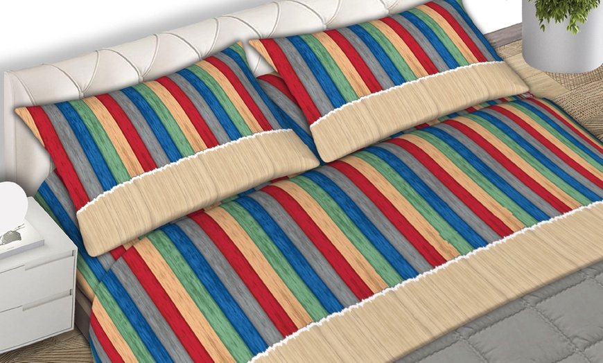 Image 4: Completo lenzuola 100% cotone