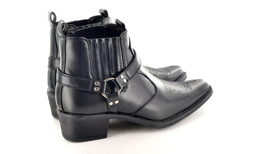 Image 4: Bottines style Western Homme