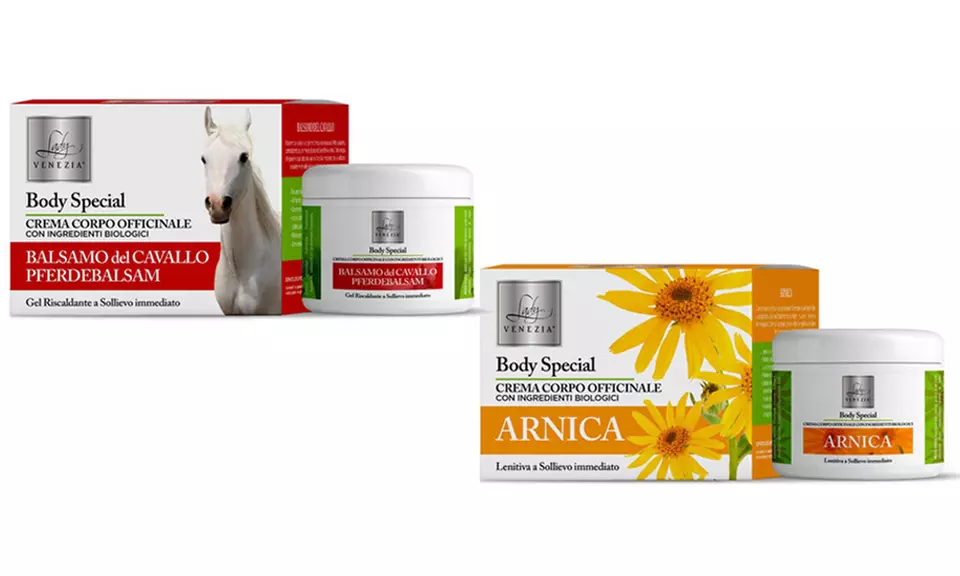 2 confezioni di crema corpo