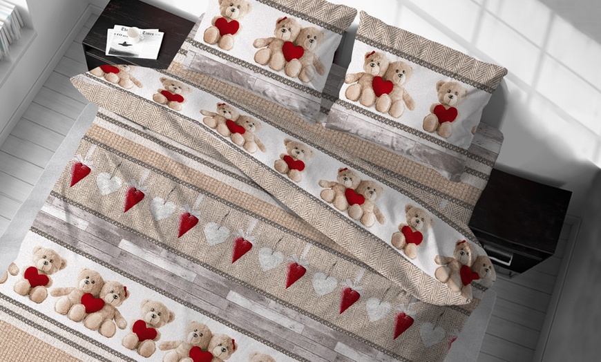 Image 4: Copripiumino con fantasie tirolesi 100% cotone Made in Italy