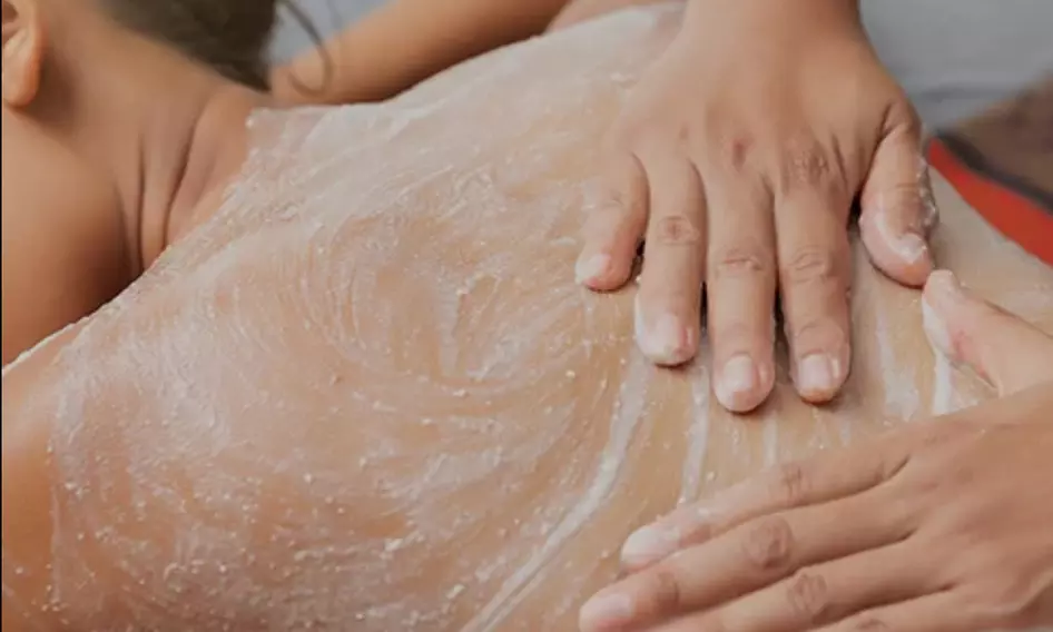 30-Minute Body Scrub w/ Optional Signature or Deluxe Hydrating Facial