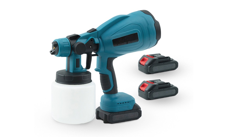 Image 4: Pulvérisateur électrique sans fil pour peinture 800 ml