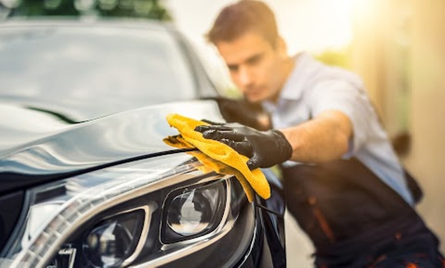 Image 1: High Tech Ceramic Car Wash at Wash And Wax Pros