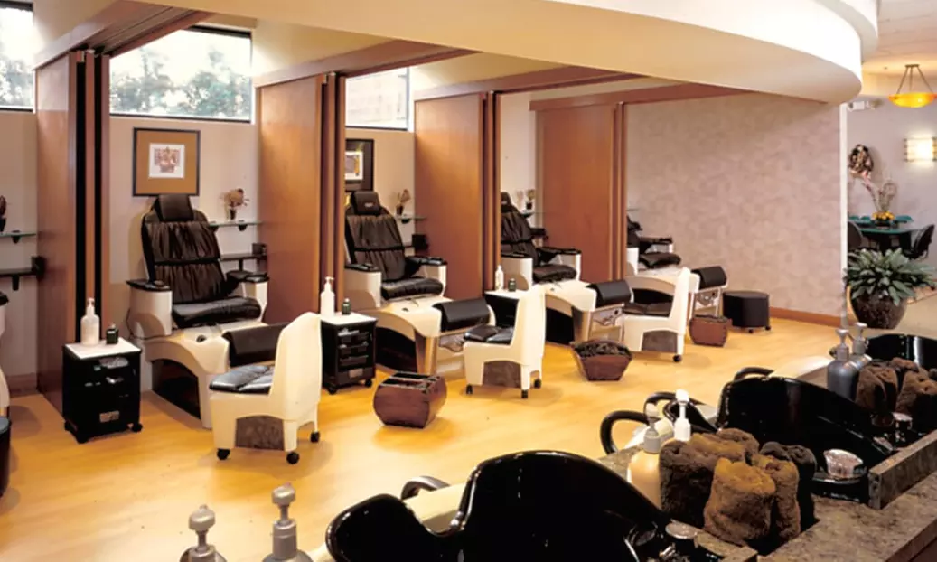 Deluxe Spa or Essential Pedicure, and Gel Manicure at Milagro Salon Spa (Up to 27% Off) - Primary Image
